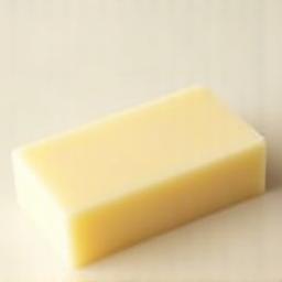 Creamy handmade soap bar